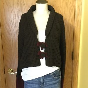Little Journeys cropped cardigan sweater